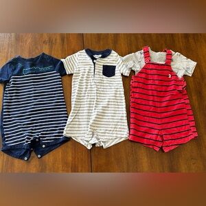 EUC Carters Summer Rompers